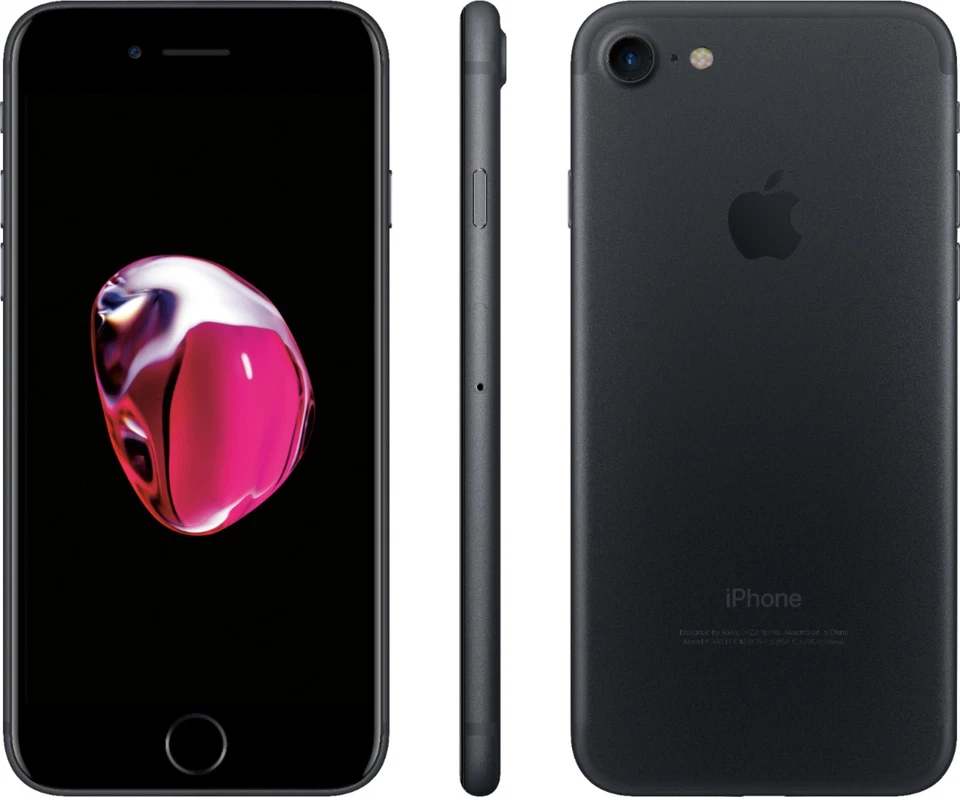 Apple iPhone 7 Smartphone Handy 32 GB schwarz gebraucht "gut" - Bild 1 von 1