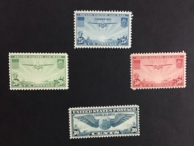U.S.  1959-1939 VF-XF MNH Sc#C20-22. Sc#C24, Cv$32.         (W59) - Image 1 of 2