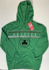 NBA Ultra Game Men’s Boston Celtics, Performance Hoodie, Green, Size Medium - Picture 1 of 4
