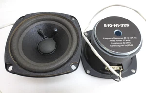 (PAAR) 510-HI-32 30 WATT 32 OHM 80-15 K HZ PRO AUDIO 4 ZOLL LAUTSPRECHER - Bild 1 von 7