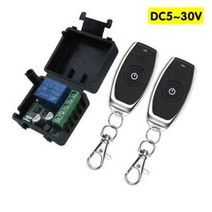 DC12V 1CH Receptor de Relé Transmisor de RF Interruptor de Control Remoto Inalámbrico 433Mhz - Imagen 1 de 11