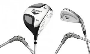 Medicus training Golf clubs--Dual Hinged 460cc Driver+ 5 Iron (Men's LEFT Hand) - Picture 1 of 5