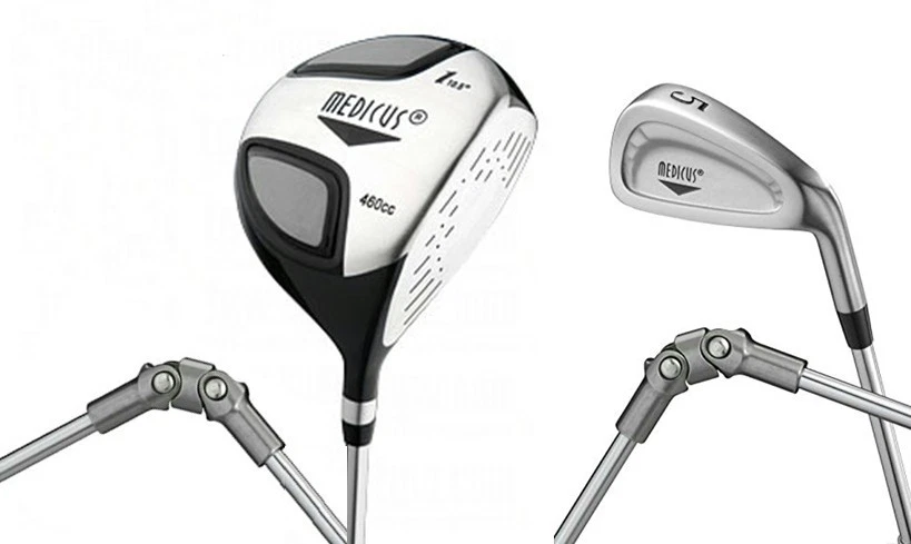 Medicus training Golf clubs--Dual Hinged 460cc Driver+ 5 Iron (Men's LEFT  Hand) - Image 1 of 4