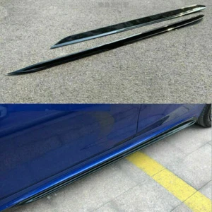 Black Side Skirt Extenions M Performance Fits For BMW 3-Ser G20 G28 2019-2022 - Afbeelding 1 van 6