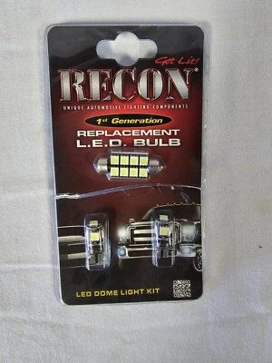 Recon 264167 Dodge RAM 2500 & 3500 10-17 LED Dome  Light Replacement Set Foto 1 de 4
