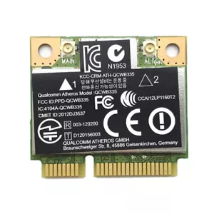 HP 655 CQ58 ENVY M4 M6 DV7 QCWB335 WIFI Wireless + Bluetooth BT 4.0 Card - Imagen 1 de 4