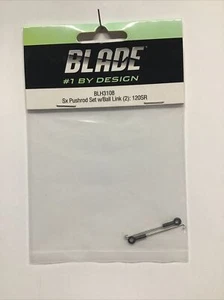Blade 120SR Heli Servo Pushrod Set w/Ball Links (2) E-Flite - BLH3108 - Picture 1 of 1