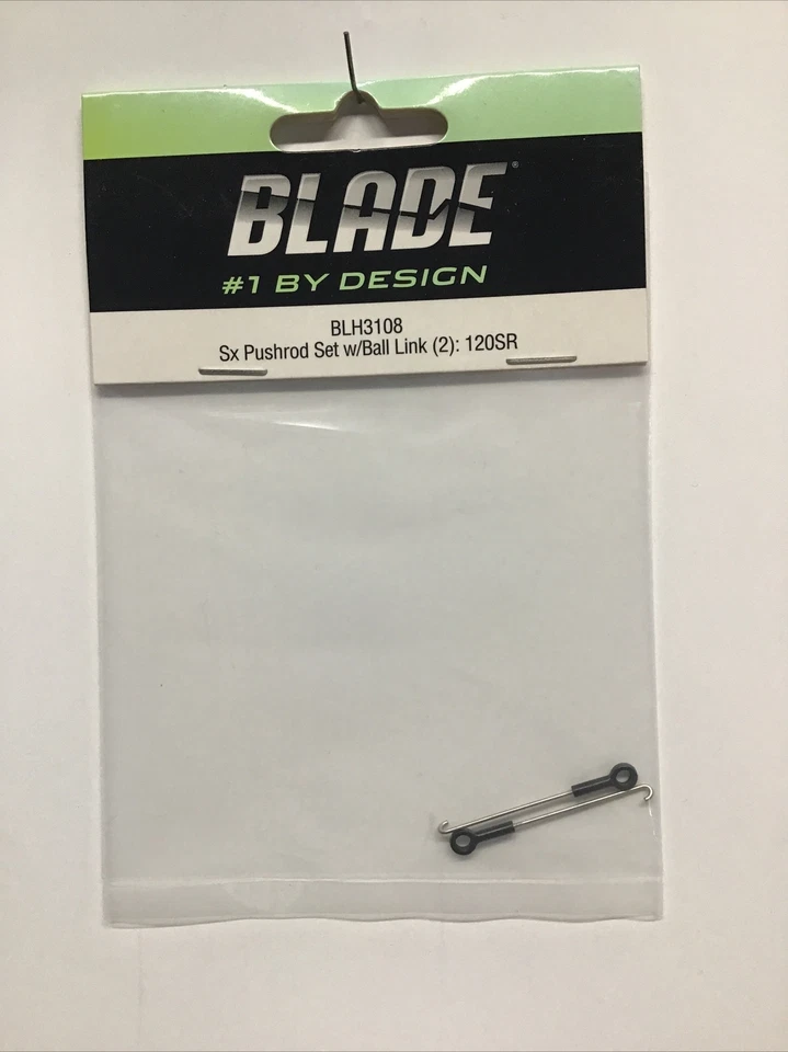 Blade 120SR Heli Servo Pushrod Set w/Ball Links (2) E-Flite - BLH3108 - Image 1 of 1