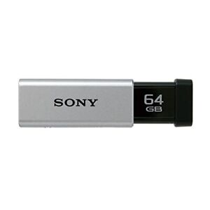 Sony USB memory USB3.0 64GB Silver high-speed USM64GTS Flash Drive NEW