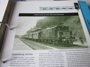 Lokaufriss DRG 74 E 244 31 DB 24431 Versuchslok Höllentalbahn 1936 - Bild 1 von 2