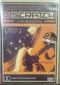 SCRATCH MUSIC DJ RECORD DOCUMENTARY MOVIE - HIP HOP DVD RARE A DOUG PRAY FILM - Picture 1 of 3
