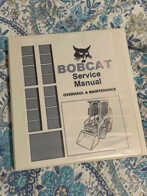 BOBCAT 331 331E 334  excavator backhoe Workshop manual printed Manual & Binder - Image 1 of 4