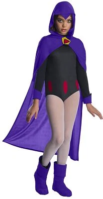 Disfraz de superhéroe Raven Marvel Teen Titans Go Halloween de lujo para niño Foto 1 de 2