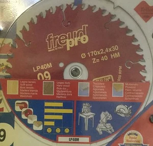 Freud LP40M009 170x2,4x30 Pro Ind Lama Circolare per macchine portatili - Foto 1 di 1