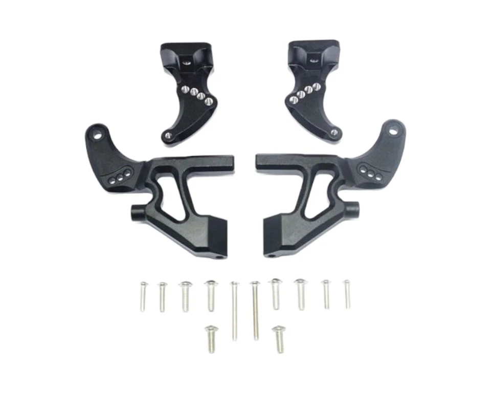 GPM Racing Alu Flügel Halterung komplett schwarz GPMER2040RABBK E-Revo VXL 2.0,  - Bild 1 von 1