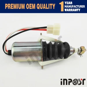 Fuel Shut Off Solenoid for Yanmar 3TNE88 119629-66801 12V - Picture 1 of 2