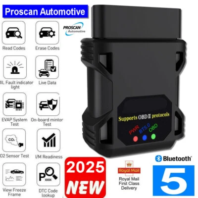 PROSCAN AUTOMOTIVE iCAR PRO SCAN Bluetooth 5.0 ELM 327 OBD2 Car Diagnostic Scanner For Android IOS