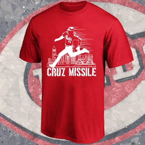 CRUZ MISSILE CINCINNATI REDS ELLY DE LA CRUZ T-shirt For Men Women S-3XL Cover