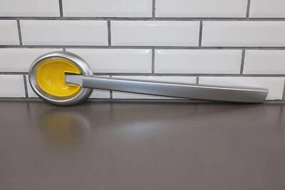 03-06 Chevy SSR RH Right Passenger Interior Door Handle Trim Yellow & Silver - Image 1 of 4