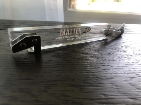 Anaheim Ducks Bottle Opener Made With Game Used Glass From Honda Center Cover