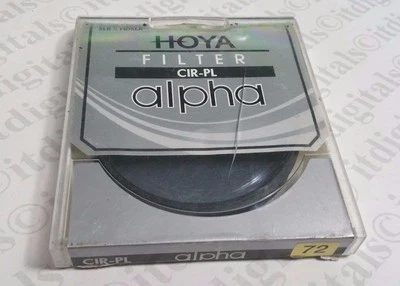 Genuine Hoya Alpha 72mm Circular Polarizer CPL Lens Filter 72 mm C-ALP72CRPL  - Image 1 of 3