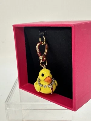 Dije de pato amarillo Juicy Couture 'Patito' YJRU7717 NUEVO SIN ETIQUETAS Foto 1 de 4