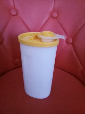 Tupperware Ölprinz  für Essig, Öl oder Dressing 450ml  gelb  - Bild 1 von 4
