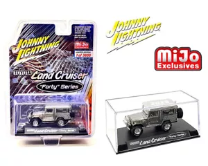 JOHNNY LIGHTNING 1:64 MIJO TOYOTA FJ LAND CRUISER TRD CHROME MODEL JLCP7367-4C - Picture 1 of 3