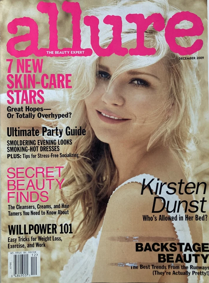 KIRSTEN DUNST December 2009 ALLURE Magazine - Image 1 of 1
