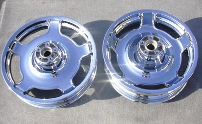 Harley Davidson Road Glide Custom FLTRX 2010-2013 Chrome wheels Rim Set Outright Foto 1 de 4
