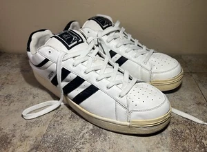 Adidas Zapatos Kareem Abdul Jabbar 2006 Hombres 15 Blanco y Negro 3 Rayas - Imagen 1 de 11