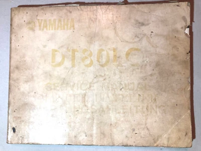 Manual de Operación Taller Yamaha Dt 80LC - Imagen 1 de 3