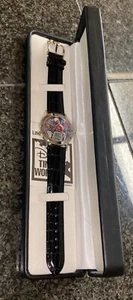 New ~ 2001 Disney Haunted Mansion Holiday Artist Drawn Jack Skellington Watch - Picture 1 of 9