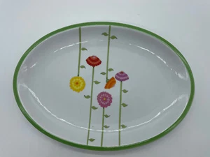Denby Wonderland Portugal Fine China Platter Flowers Summer Spring Floral - Picture 1 of 7