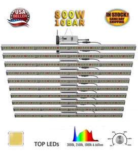 800W Full spectrum LED Commercial Grow Light 6.5x6ft Dimmable Indoor Plant Lamp - Picture 1 of 12
