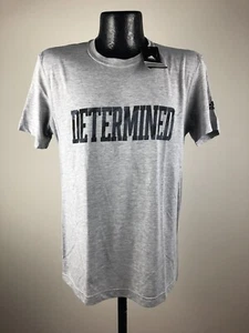 Men’s Adidas Climalite Ultimate Tee Determined Gray Cotton SS Shirt XL NWT - Picture 1 of 6