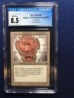 MTG Legends Wall of Key Shield CGC 8.5 NM/Mint+ 1994 release - Image 1 of 2
