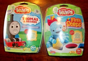 2 LEAP FROG BABY LITTLE LEAPS Erste Schritte Formen Farben & Thomas & Freunde NEU - Bild 1 von 5