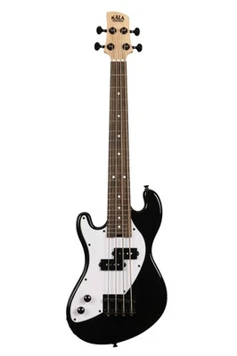 Kala Solid Body Left-Handed 4-String Electric U-BASS, Jet Black - Image 1 of 2