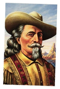 Buffalo Bill 1993 USPS Postkarte Grenze Wilder Westen Schausteller historisches Kunstwerk - Bild 1 von 2