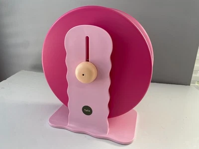 Большое бесшумное колесо для упражнений с хомяком Tafit - регулируемое розовое - Изображение 1 из 4