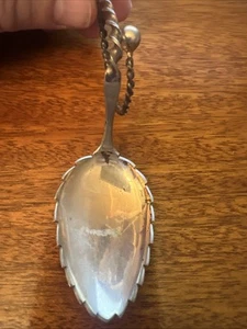 Vintage NF830 Silver tea caddy spoon - Picture 1 of 8