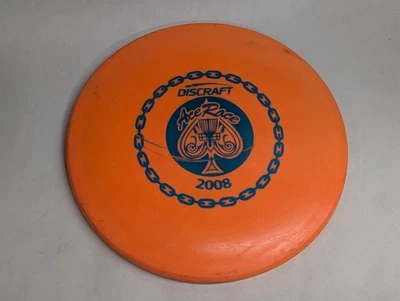 Discraft 2008 ACE RACE ESP Prototype Nebula Midrange Disc Golf 170g PFN Orange - Image 1 of 4