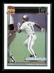 1991 Topps Operation Desert Shield Mookie Wilson #727 Toronto Blue Jays - Imagen 1 de 2