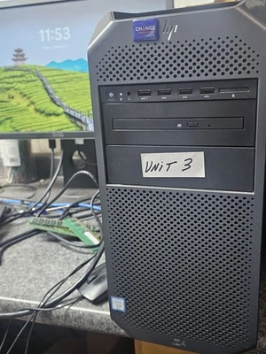 HP Z4 G4 Workstation Xeon W-2123 3.60GHz 16GB 250GB Unit #3 - Image 1 of 4