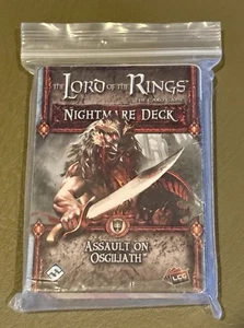 Mazo Assault On Osgiliath Nightmare - El Señor de los Anillos LCG - COMO NUEVO - COMPLETO - Imagen 1 de 1