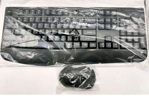 Wireless Keyboard and Mouse Combo-Black C203.B0,1 - Picture 1 of 3