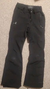 Protest 5000 Skihose / gefütterte Softshell Gr  152 Schmal geschnitten SCHWARZ - Bild 1 von 7
