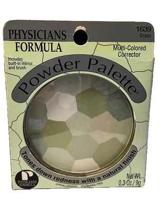 Physicians Formula Powder Palette Multi-Colored Face Corrector # 1639 Green - Image 1 of 4