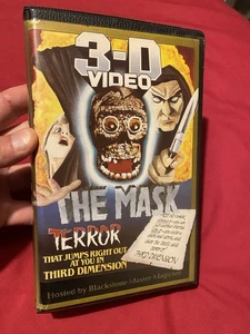 The Mask 3D Pre Cert VHS Video Rare - Picture 1 of 13